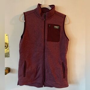 NWOT Women's L.L.Bean Sweater Fleece Long Vest